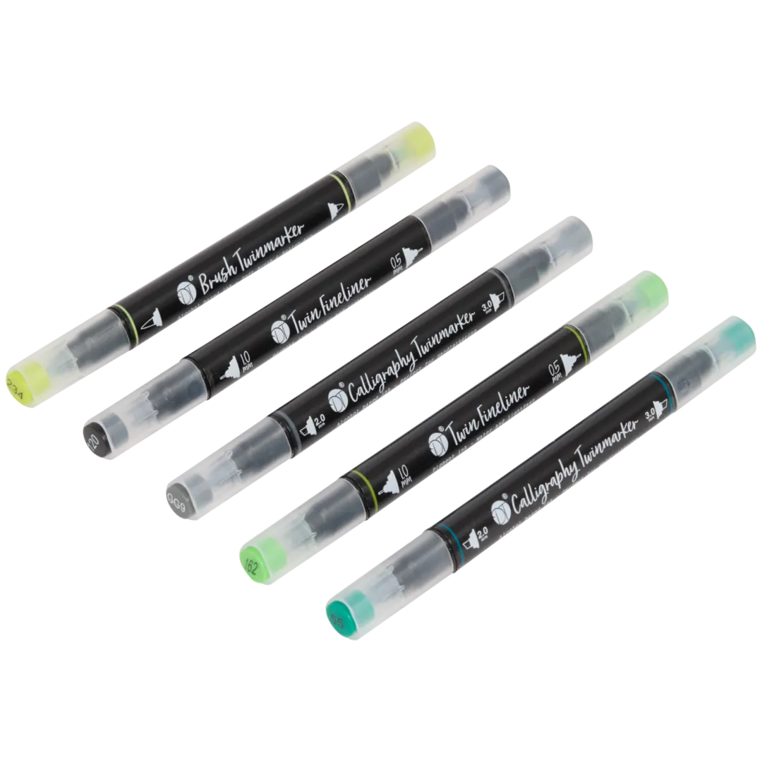 Marqueurs double pointe DécoTime