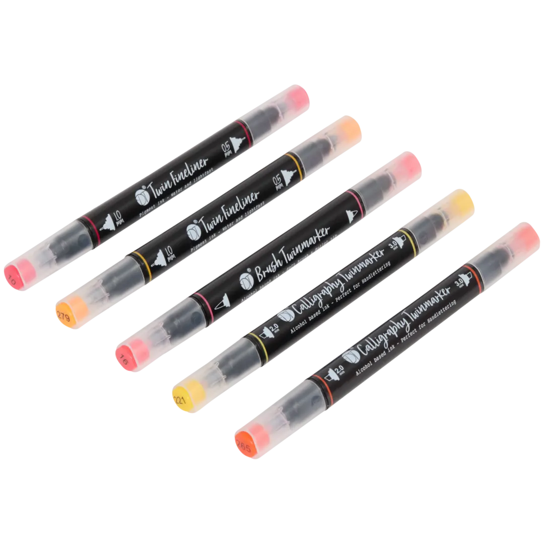 Marqueurs double pointe DécoTime