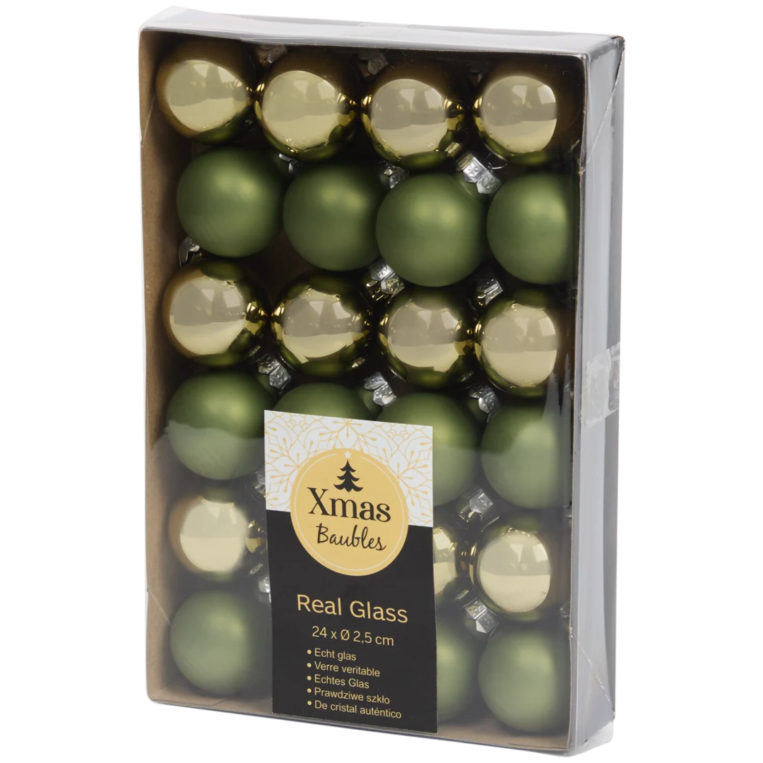 Mini bombki choinkowe 5