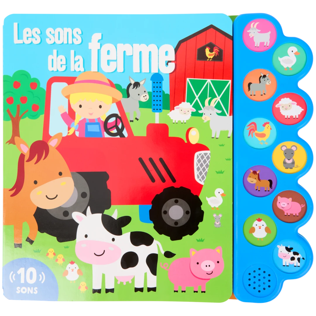 Livre pour enfant avec son