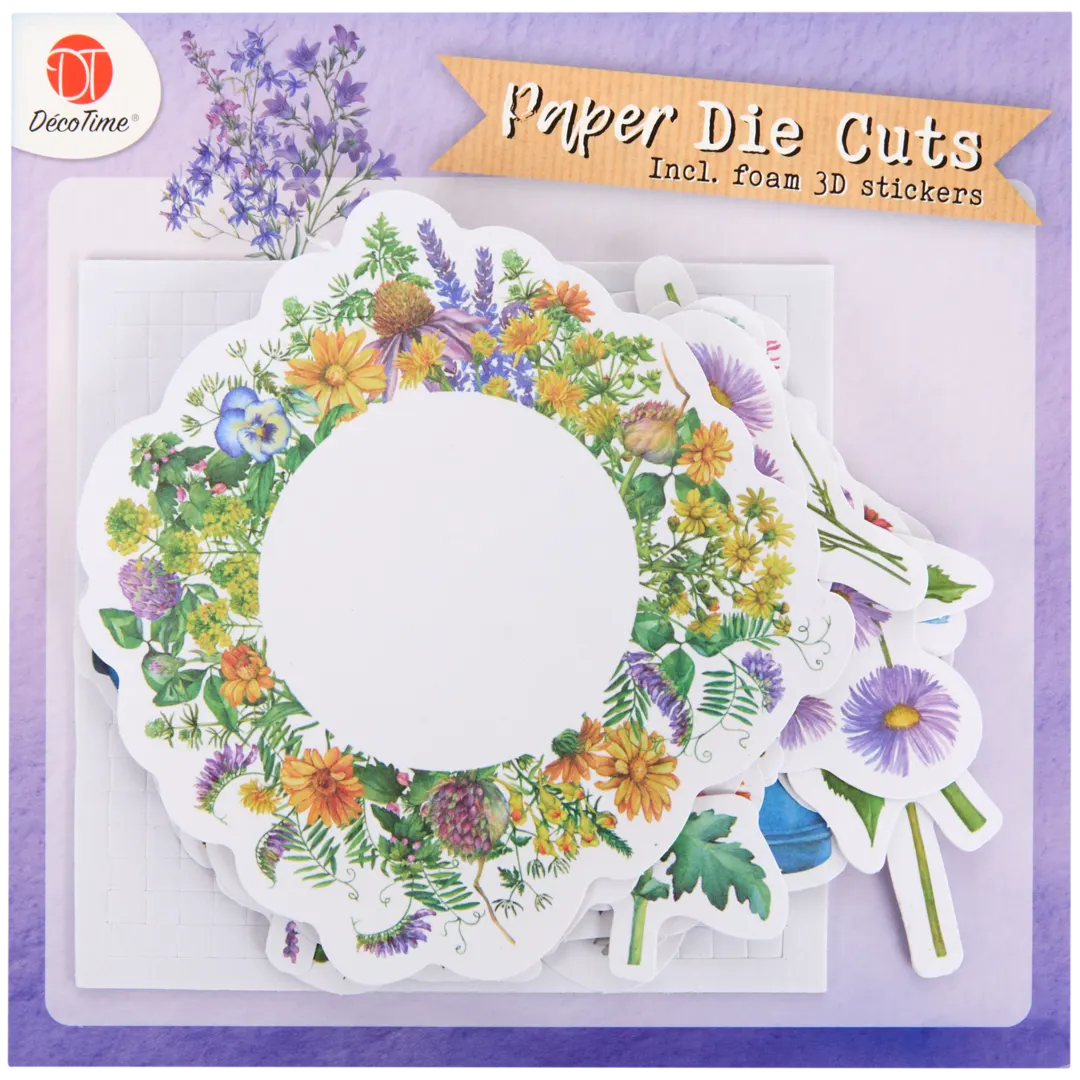 Papierowe figurki z naklejkami 3D DécoTime 6