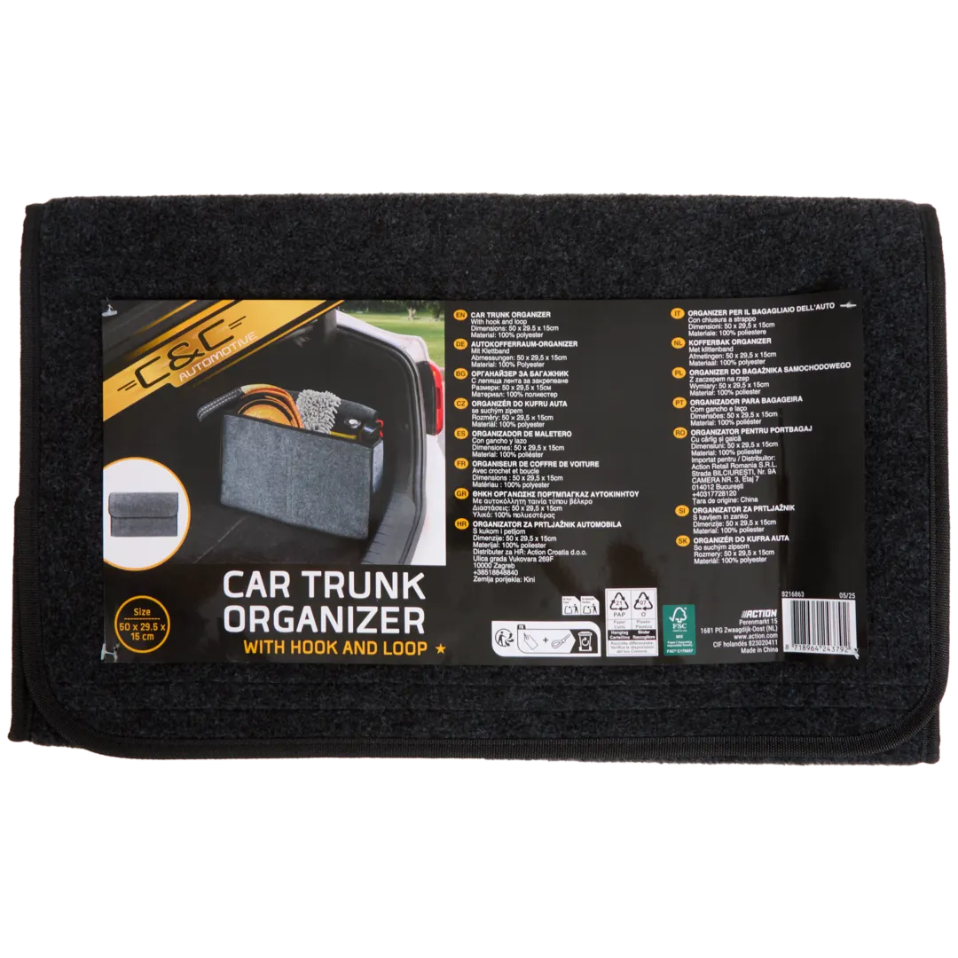 Organizer do bagażnika C&C