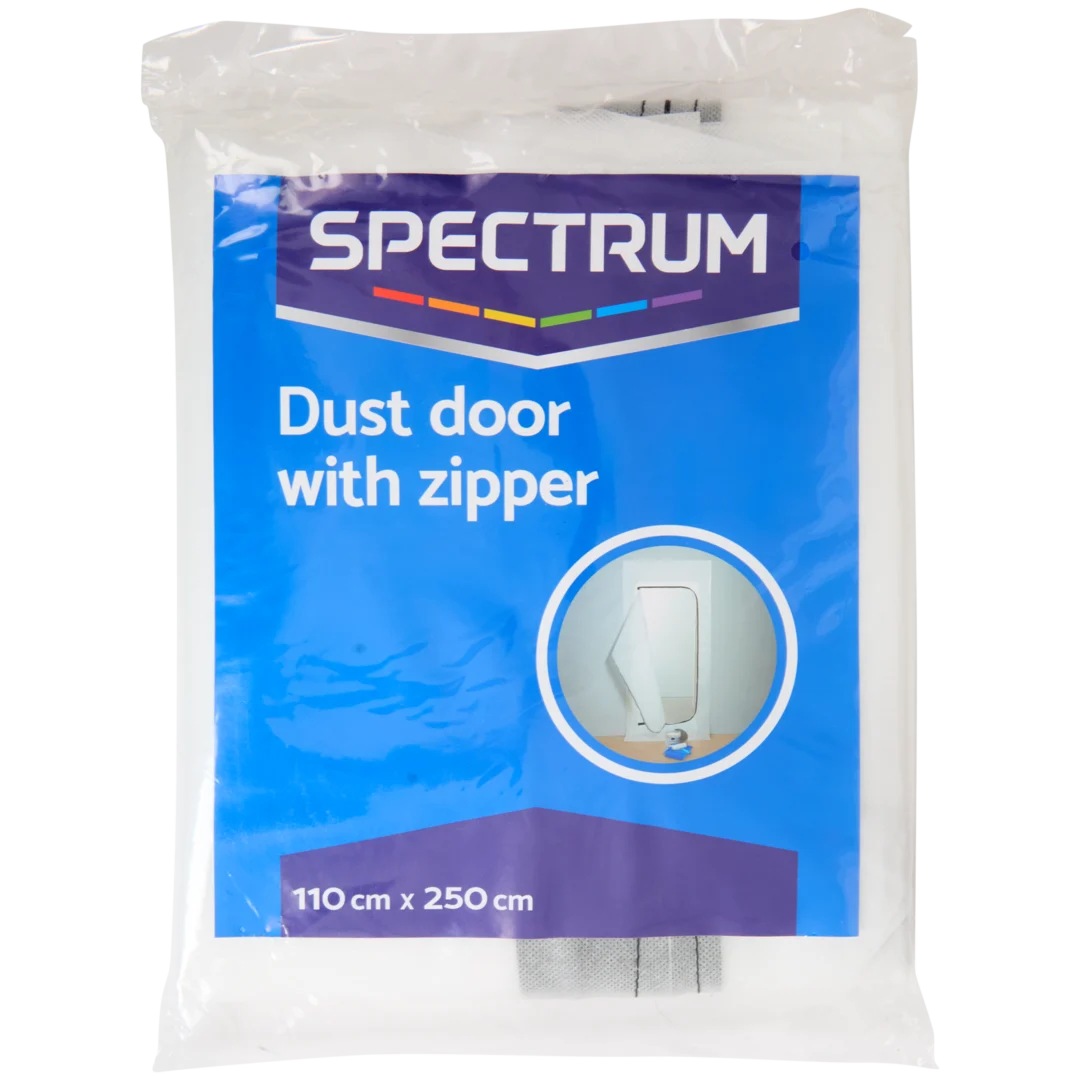 Spectrum Staubschutztür mit Reißverschluss