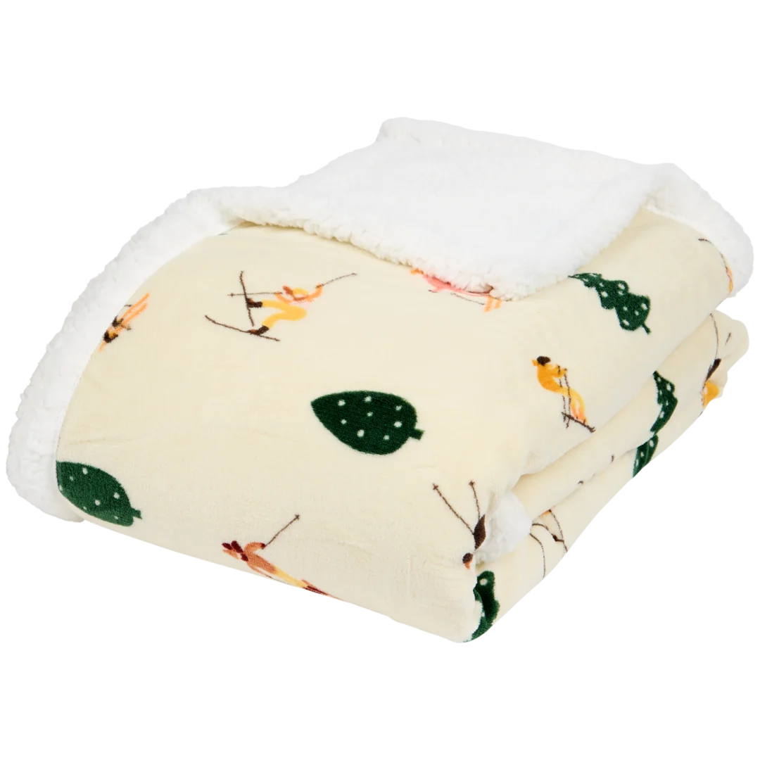 Pled ze świątecznym wzorem