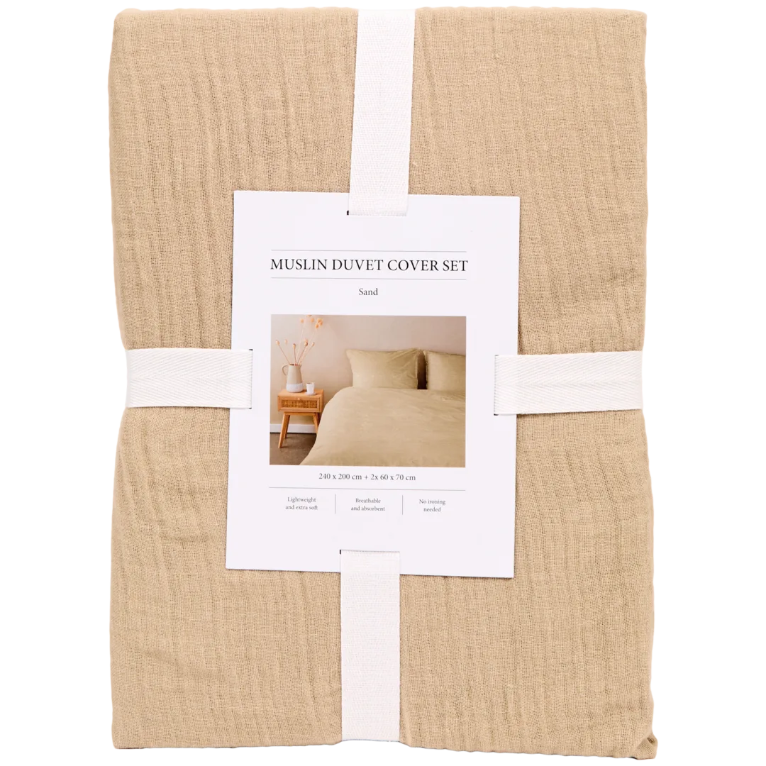 Housse de couette en mousseline 5