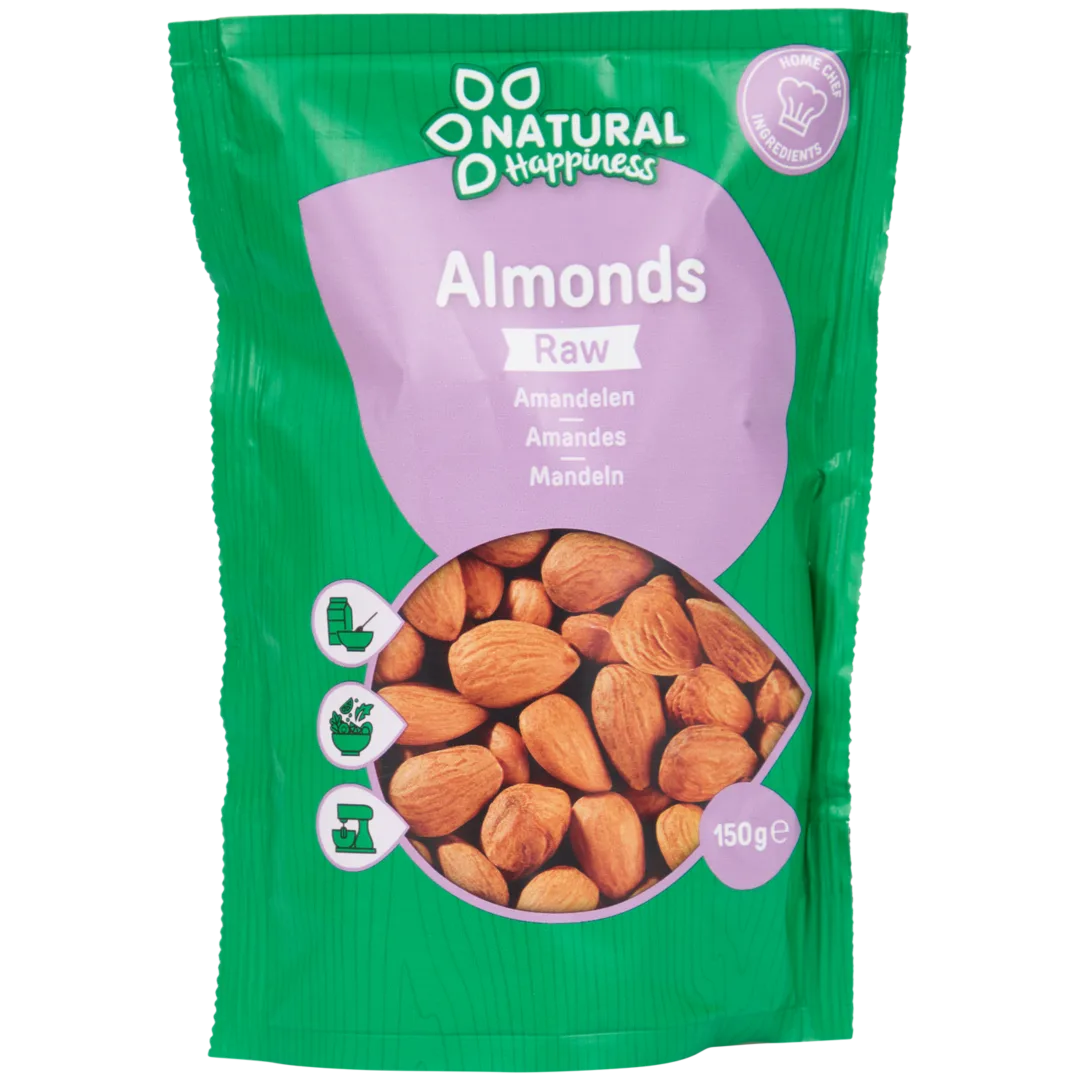 Natural Happiness amandelen Raw