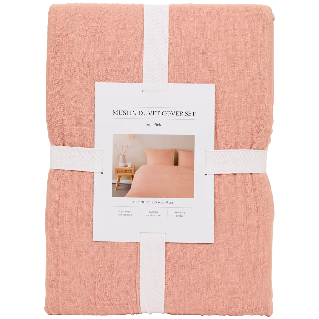Housse de couette en mousseline 1
