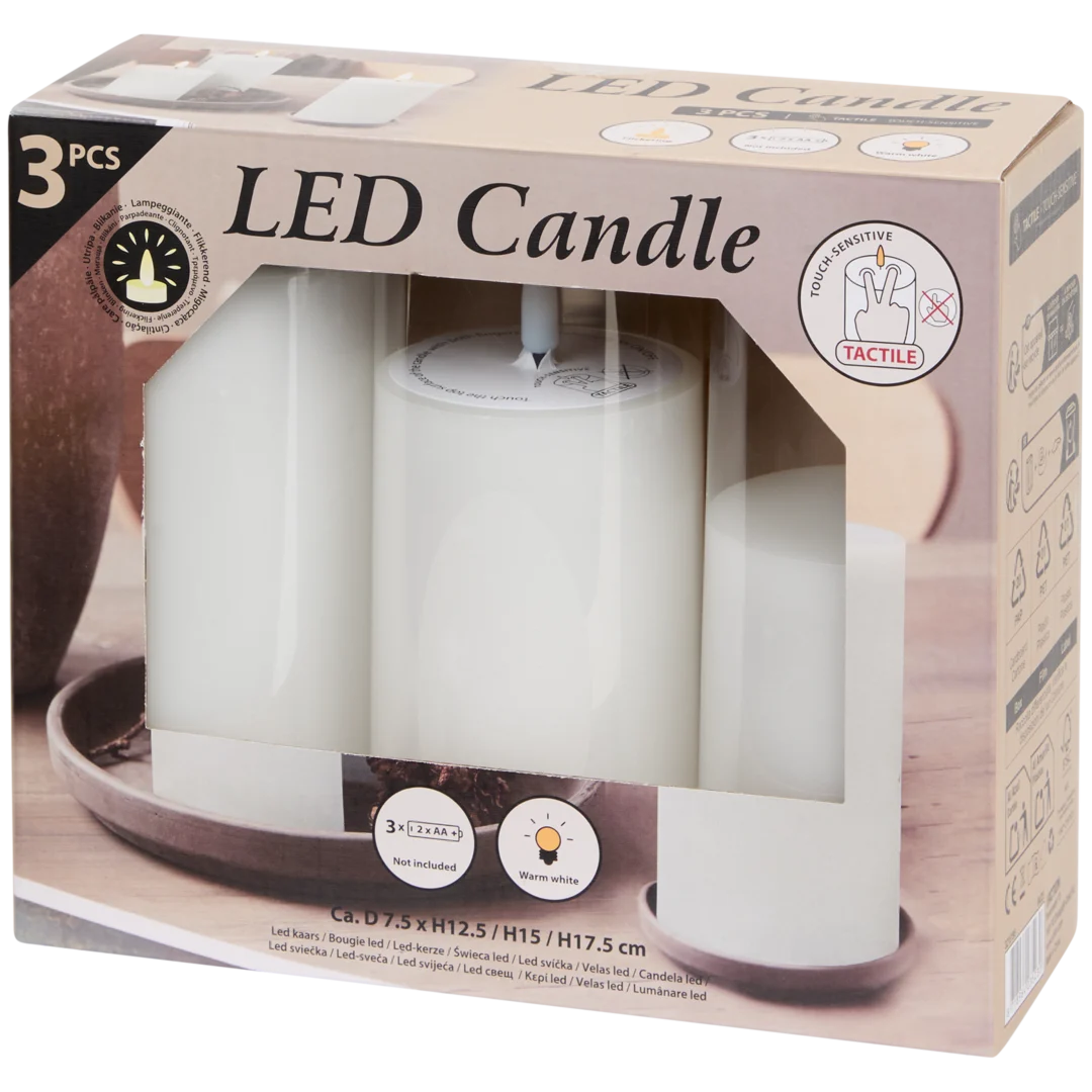 Zestaw świec LED