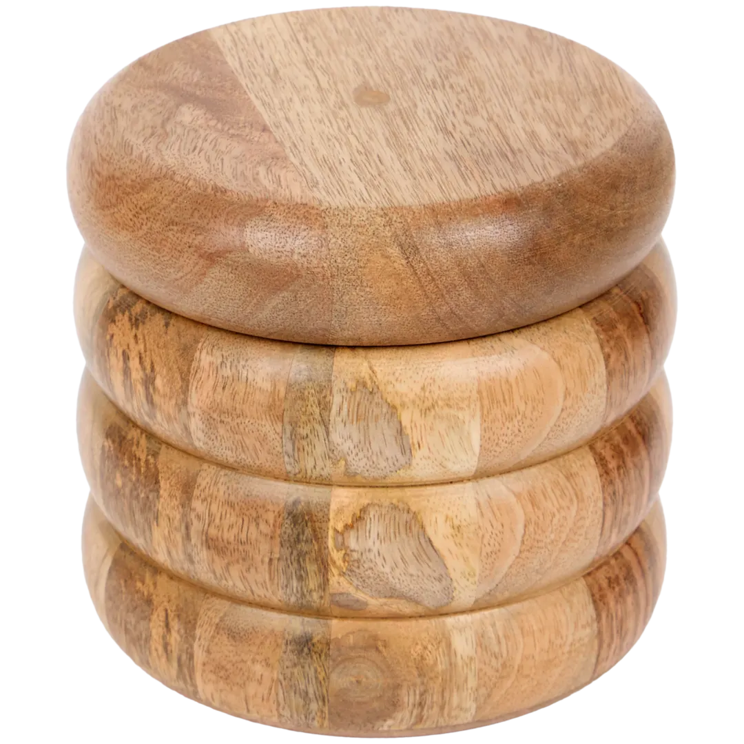 Holzdose mit Deckel 2