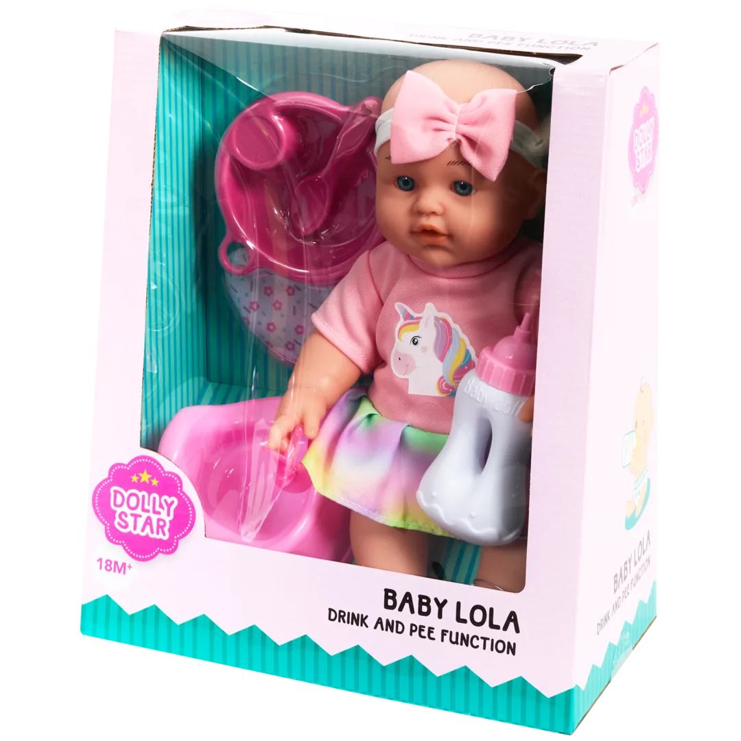 Dolly Star Pinkelpuppe Baby Lola