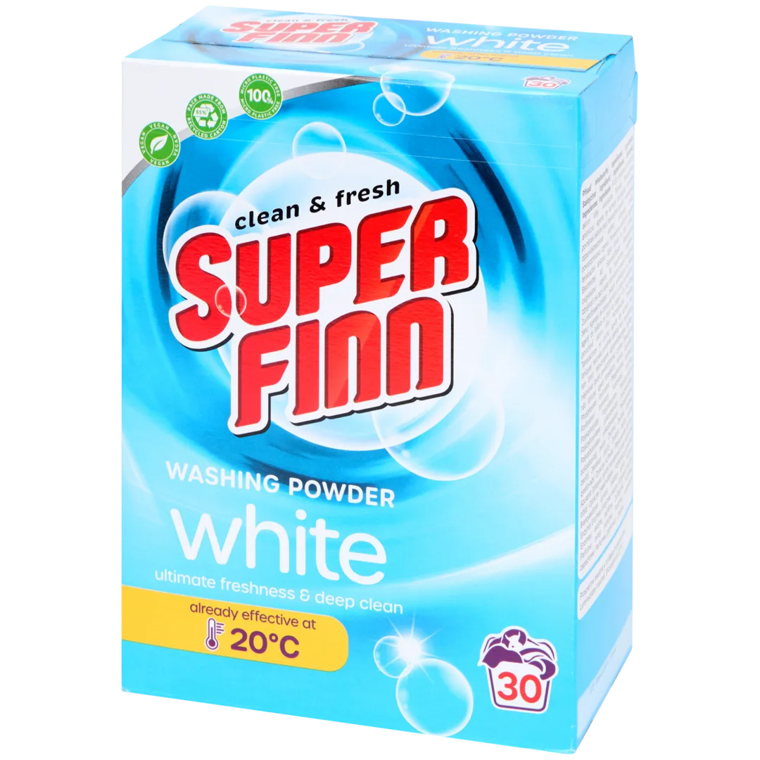 Proszek do prania Superfinn White