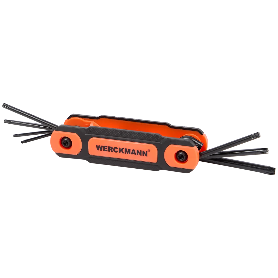 Werckmann opvouwbare inbus- of torxsleutelset