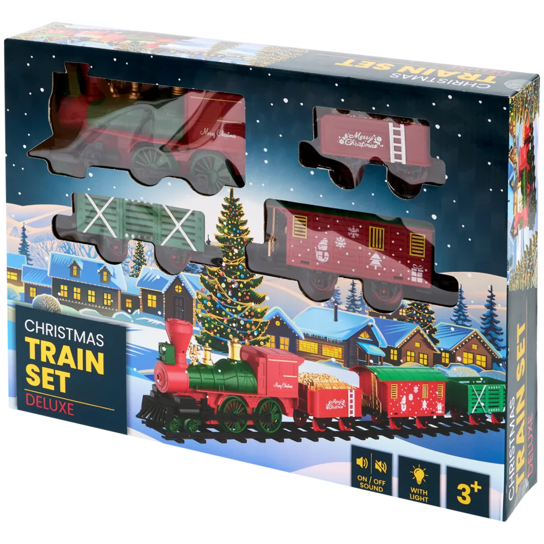 Kersttrein met licht en geluid 3