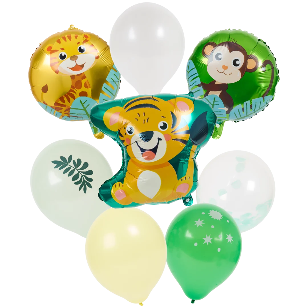 Juego de globos temáticos 4