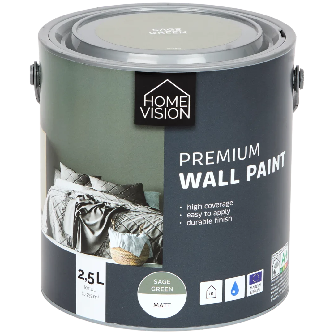 Home Vision Matte Premium-Wandfarbe Sage Green 1