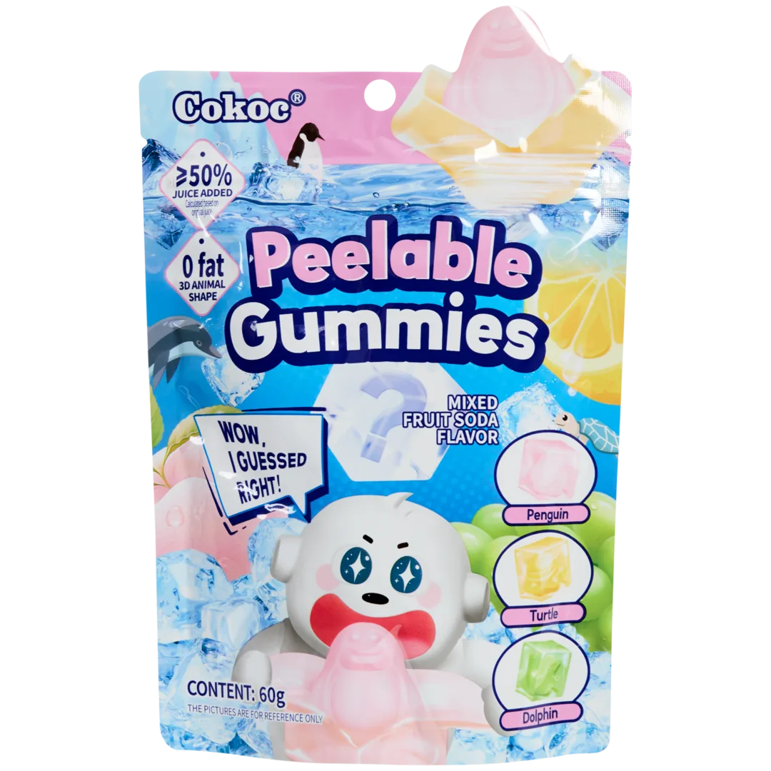 Peelable gummies Cokoc Mixed Soda