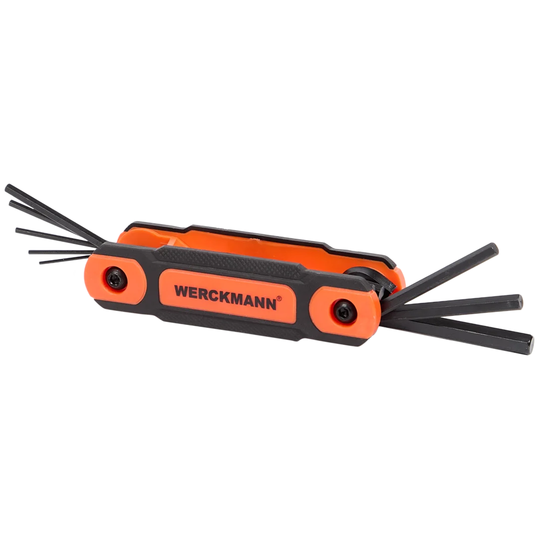 Werckmann opvouwbare inbus- of torxsleutelset