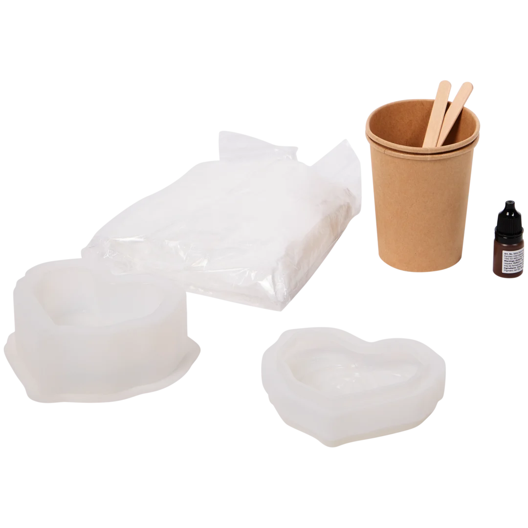 DIY bewaardoos van gips 2