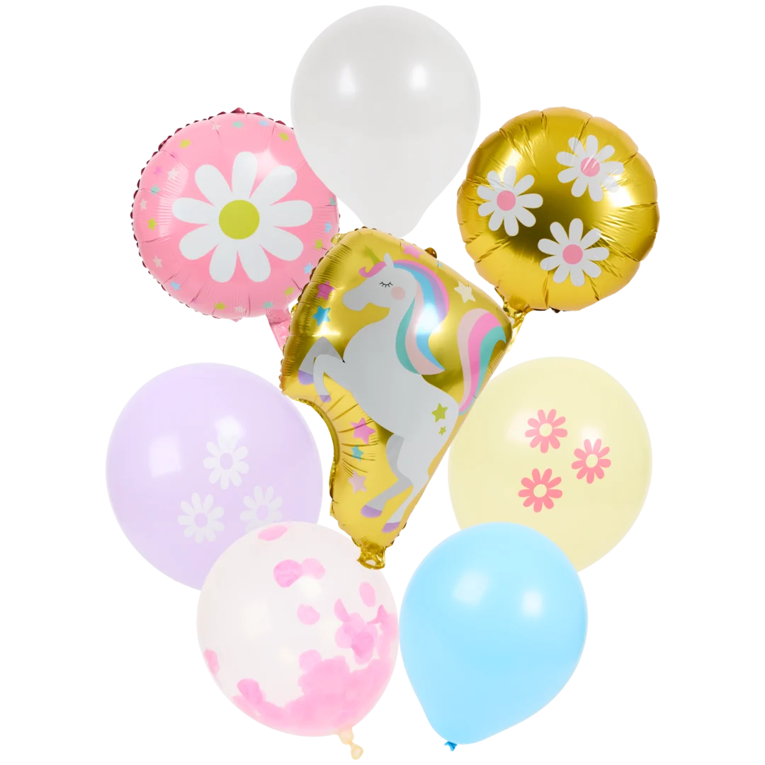 Juego de globos temáticos 2