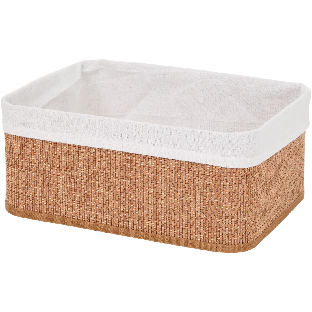 Panier de rangement en bambou 1
