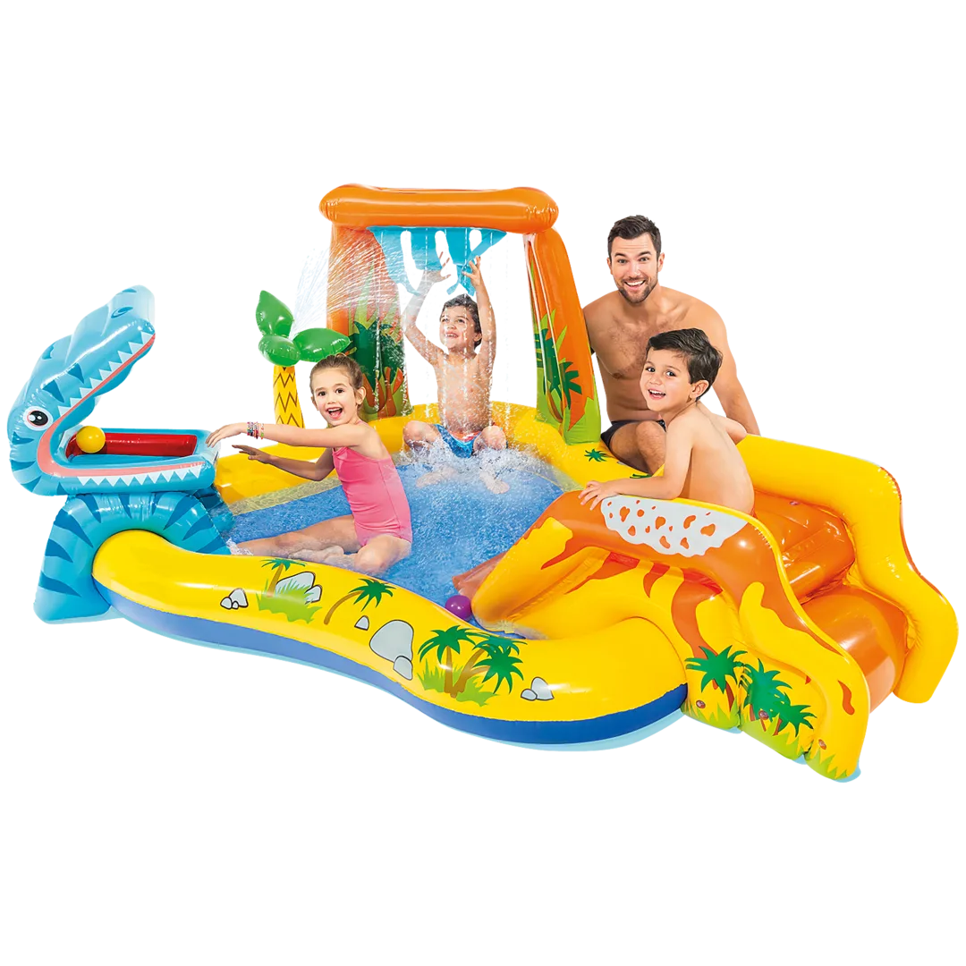 Piscina gonfiabile con area gioco Intex 2