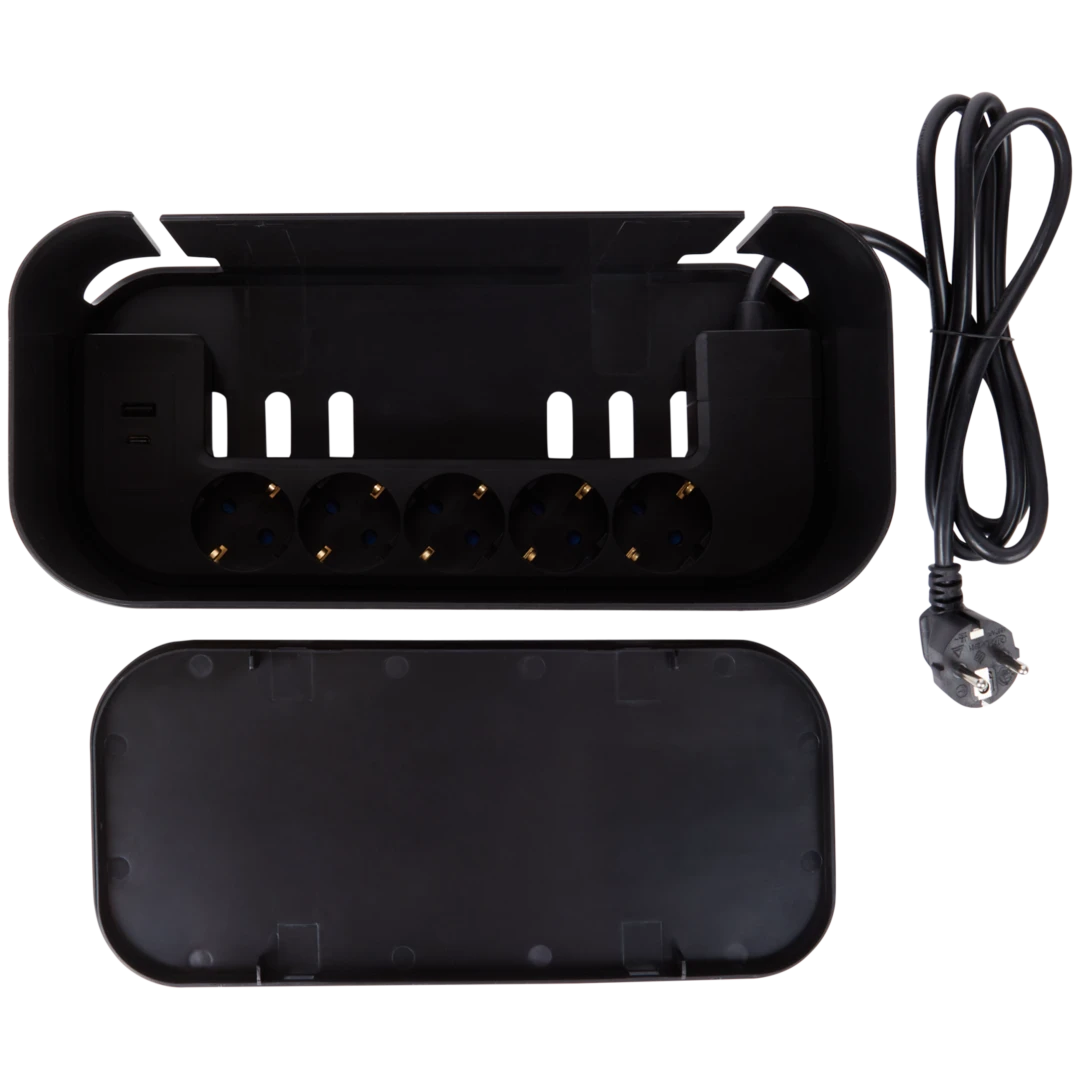 Kabelbox mit Steckdose 3