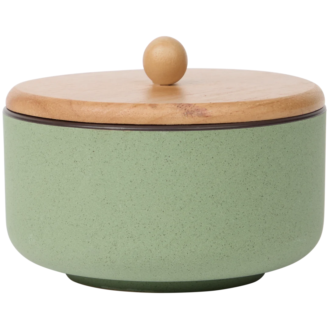 Home Accents Dose mit Holzdeckel 4