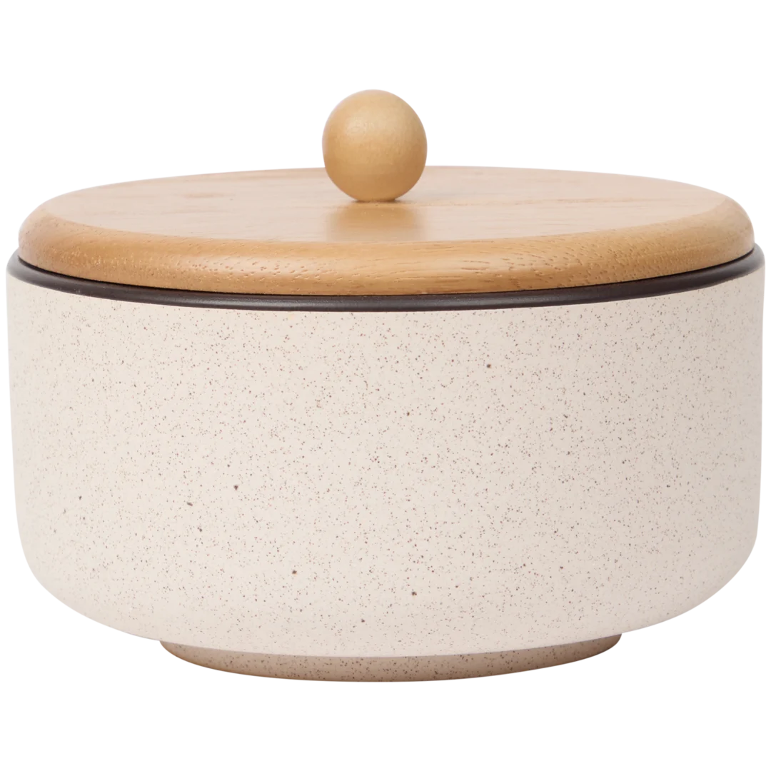 Home Accents Dose mit Holzdeckel 1