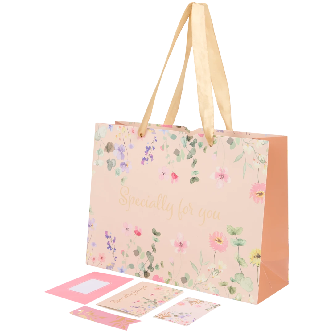 Bolsa de regalo con tarjeta de felicitación 1