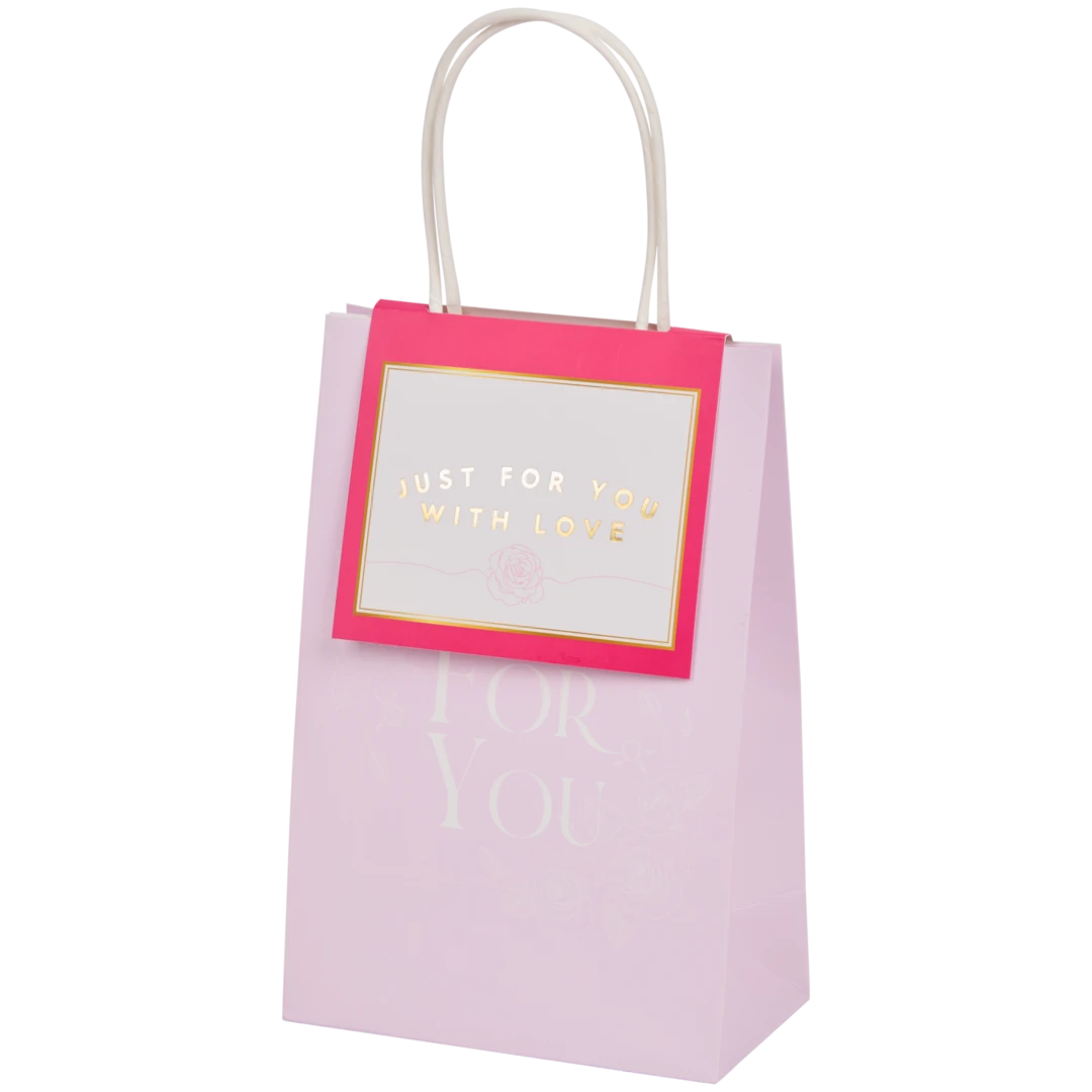 Saco de oferta com cartão Avec 8