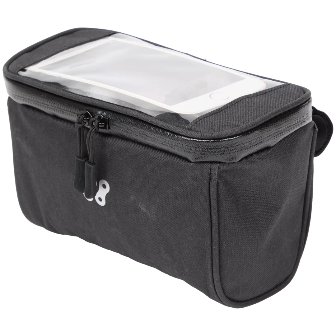 Sacoche Guidon FINEW 3 En 1 Vélo - 6L Étanche - Support Téléphone Réglable - Housse Pluie