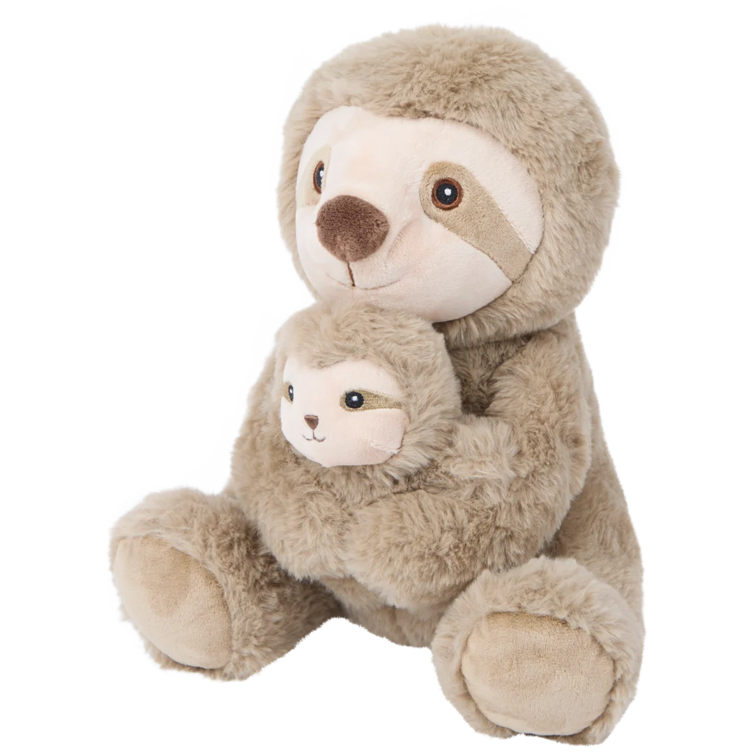Nicotoy knuffeldier met jong 1