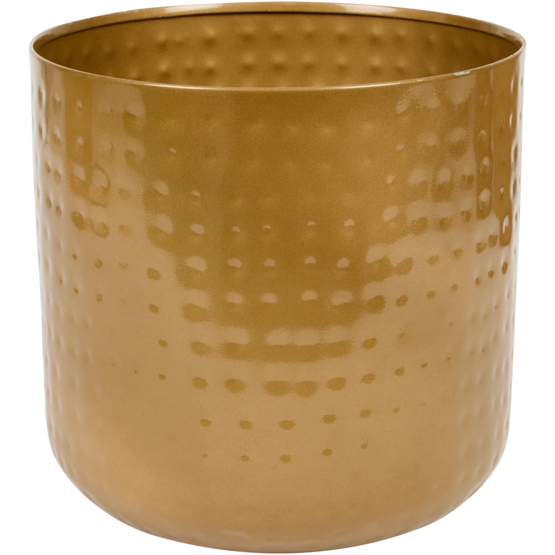 Cache-pot doré 1