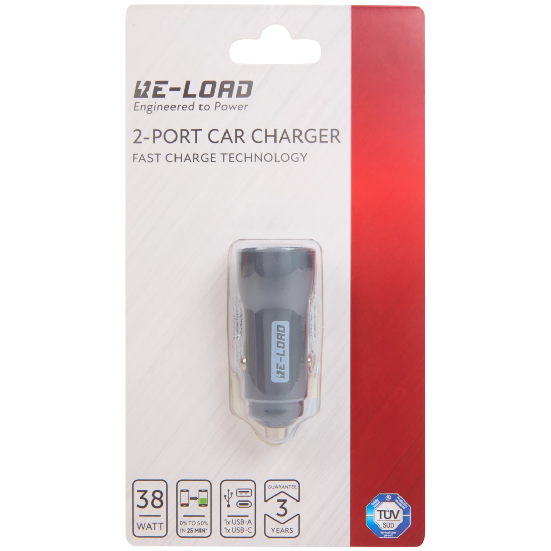 Chargeur allume-cigare à 2 ports Re-load 3