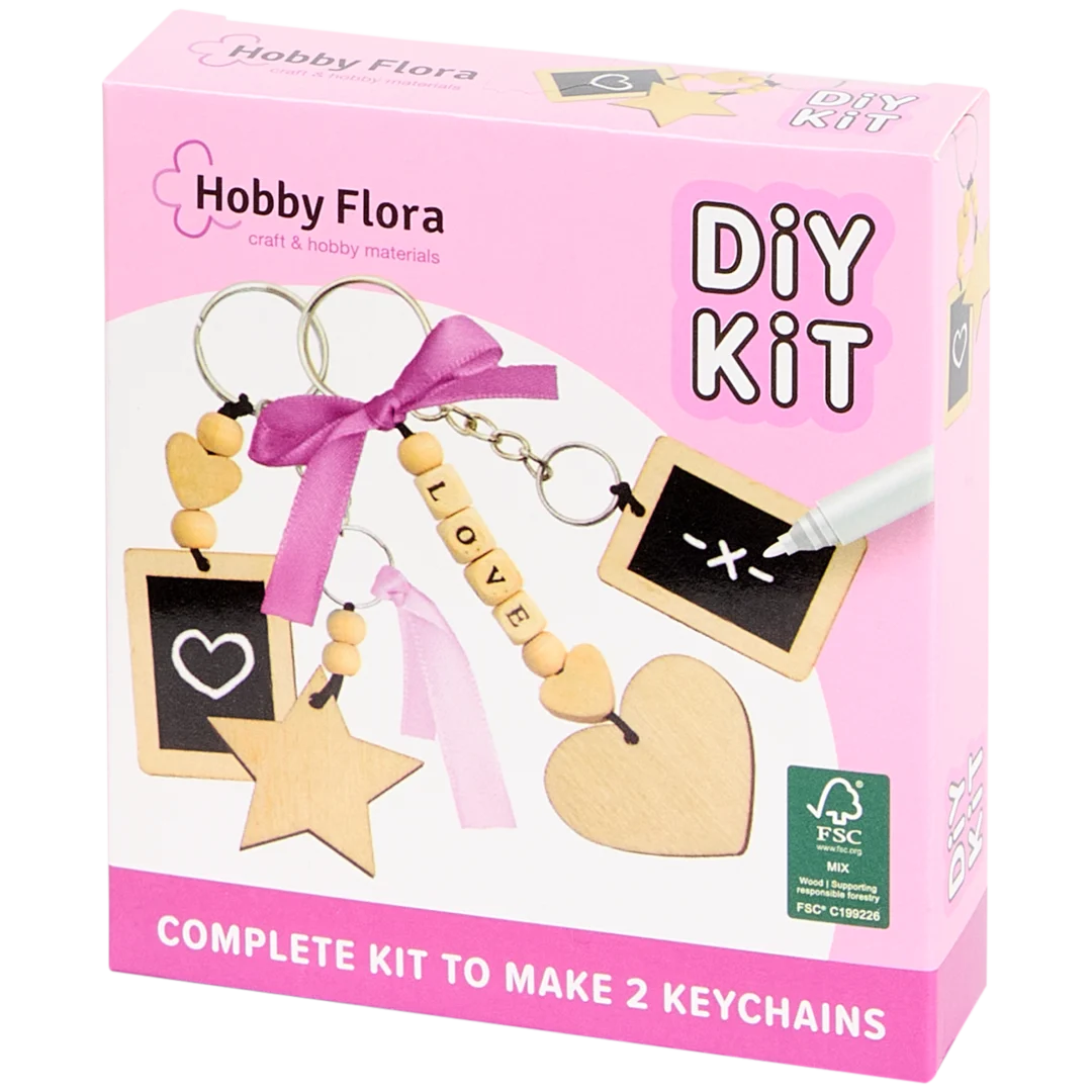 Haz tu propio llavero Hobby Flora 3