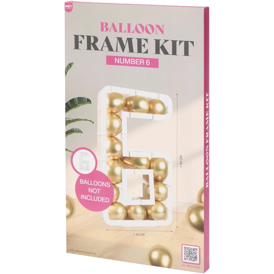 Cornice per palloncini numero 6