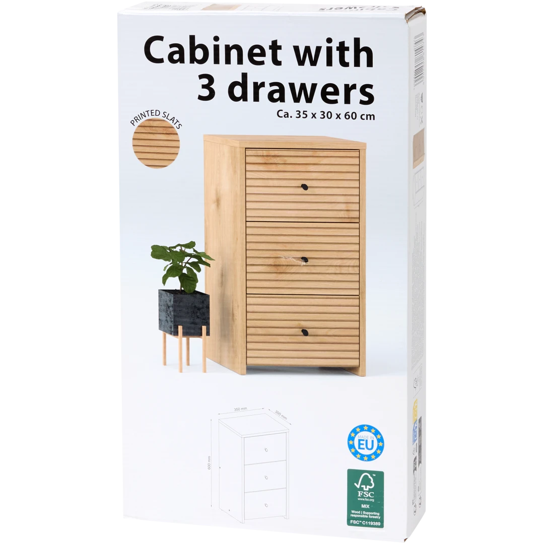 Houten ladekast 3