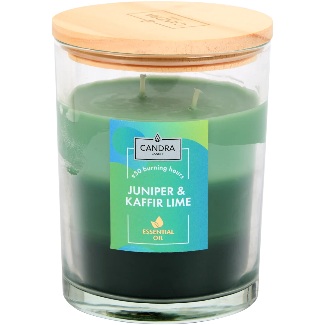 Bougie parfumée dans un verre Candra 3