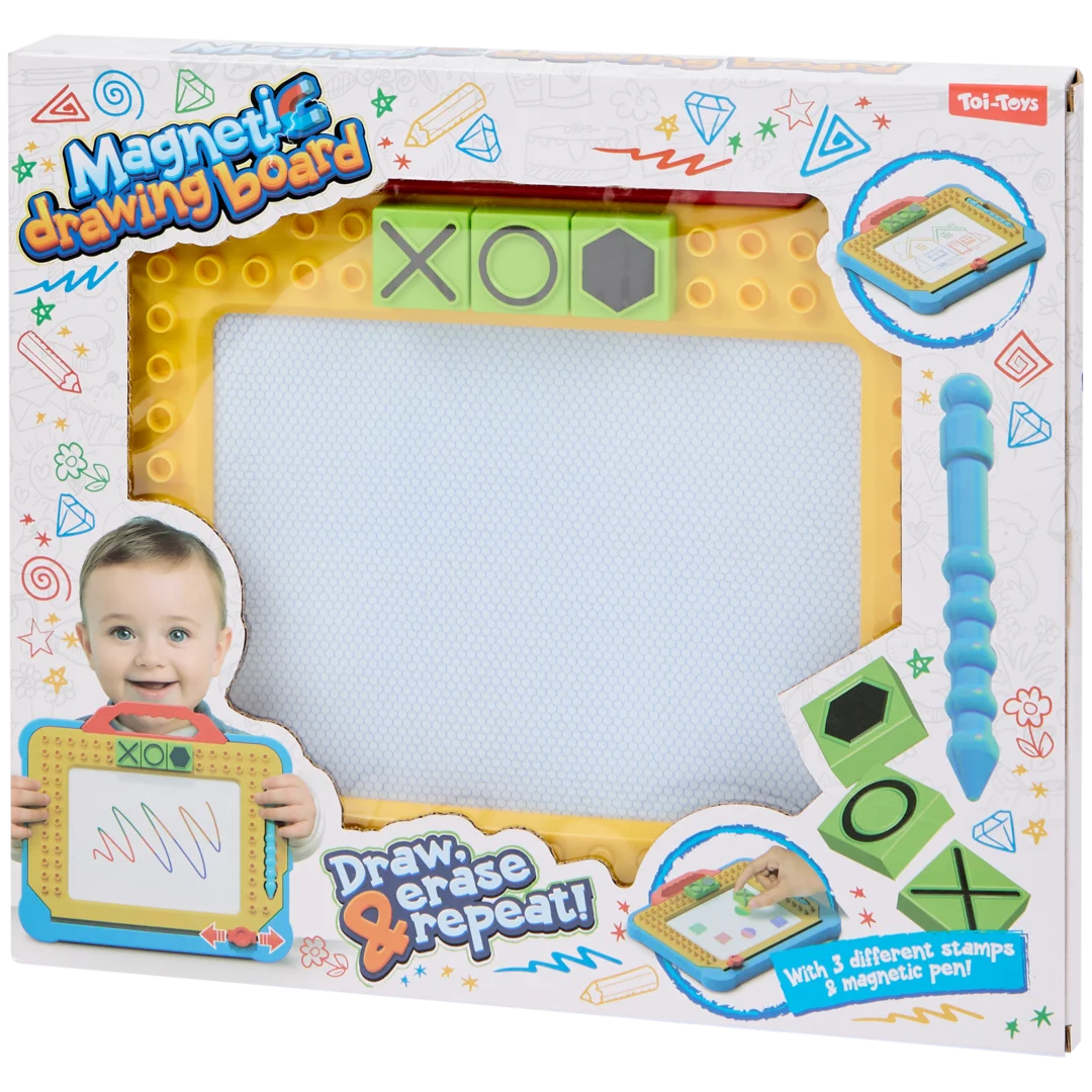 Games Galore Magtab – Tableau Magnétique Avec Stylet – Disques Colorés à Déplacer – 20 X 20 Cm – Dès 3 Ans – Créatif Et éducatif