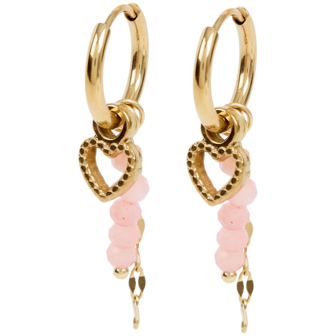 Boucles D'oreilles Pendentif Soleil En Acier Inoxydable - Couleurs Or, Argent, Cuivre - Longueur 7 Cm