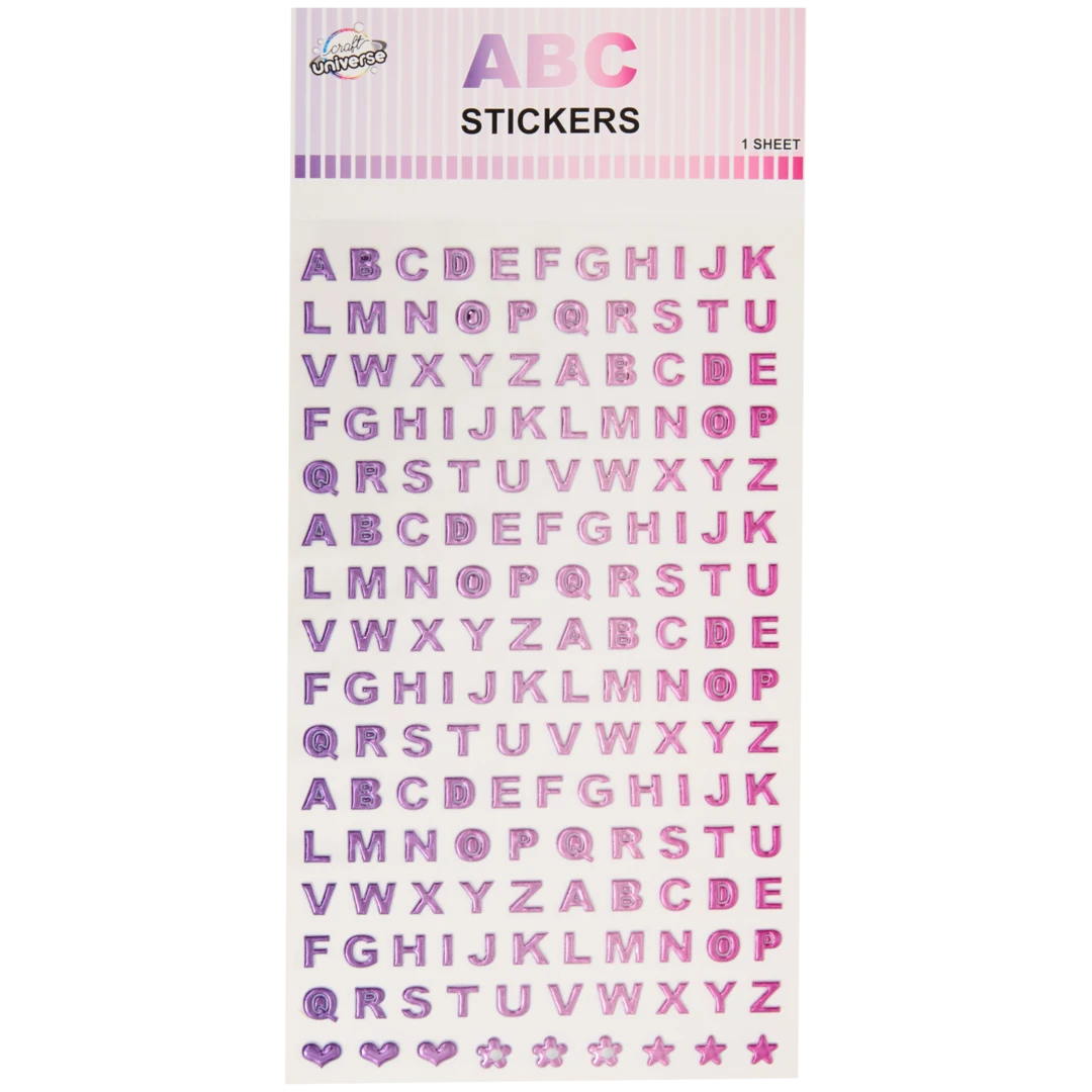 Craft Universe mini letterstickers 2