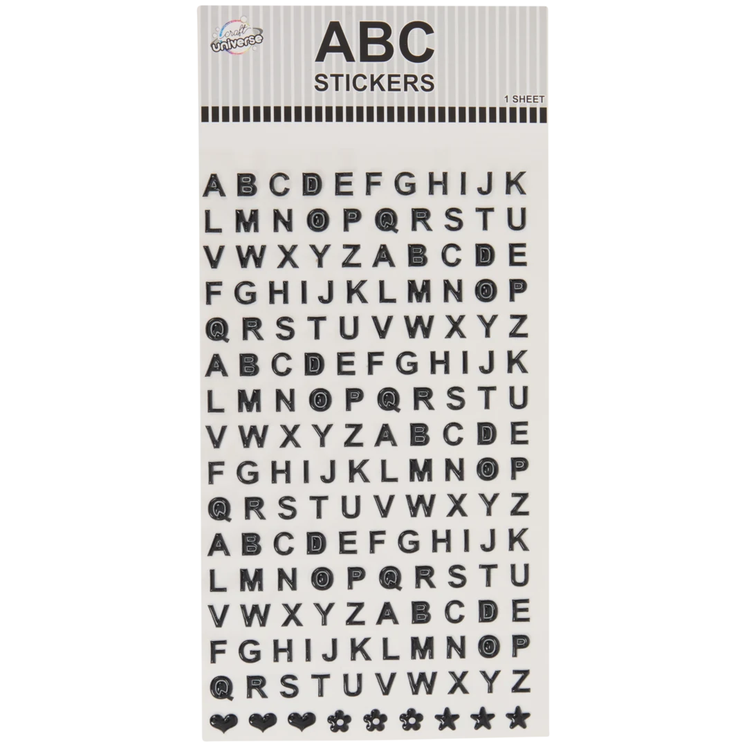 Craft Universe mini letterstickers 1