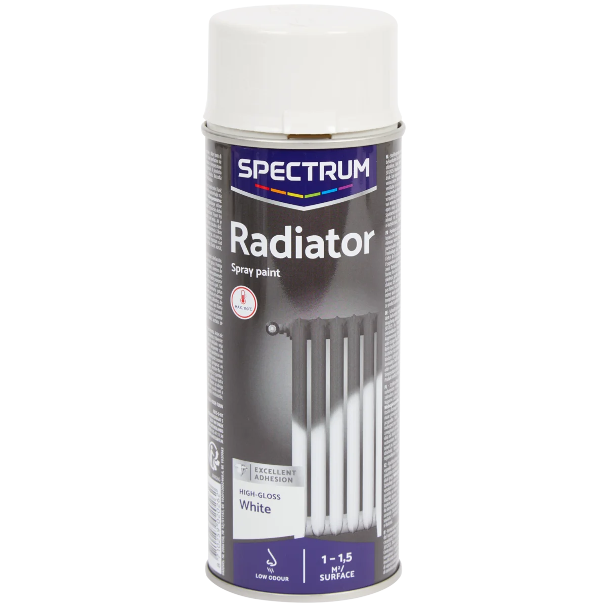 OBI Vernice Spray Radiatori Brillante Bianco Crema 400 Ml