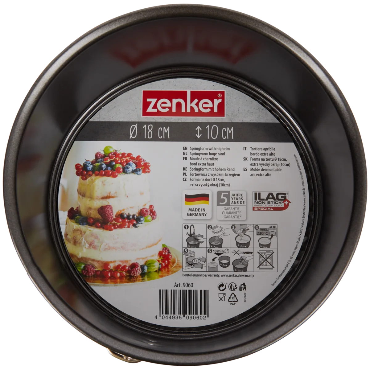 Stampo a cerniera Zenker 18 cm | Action CH