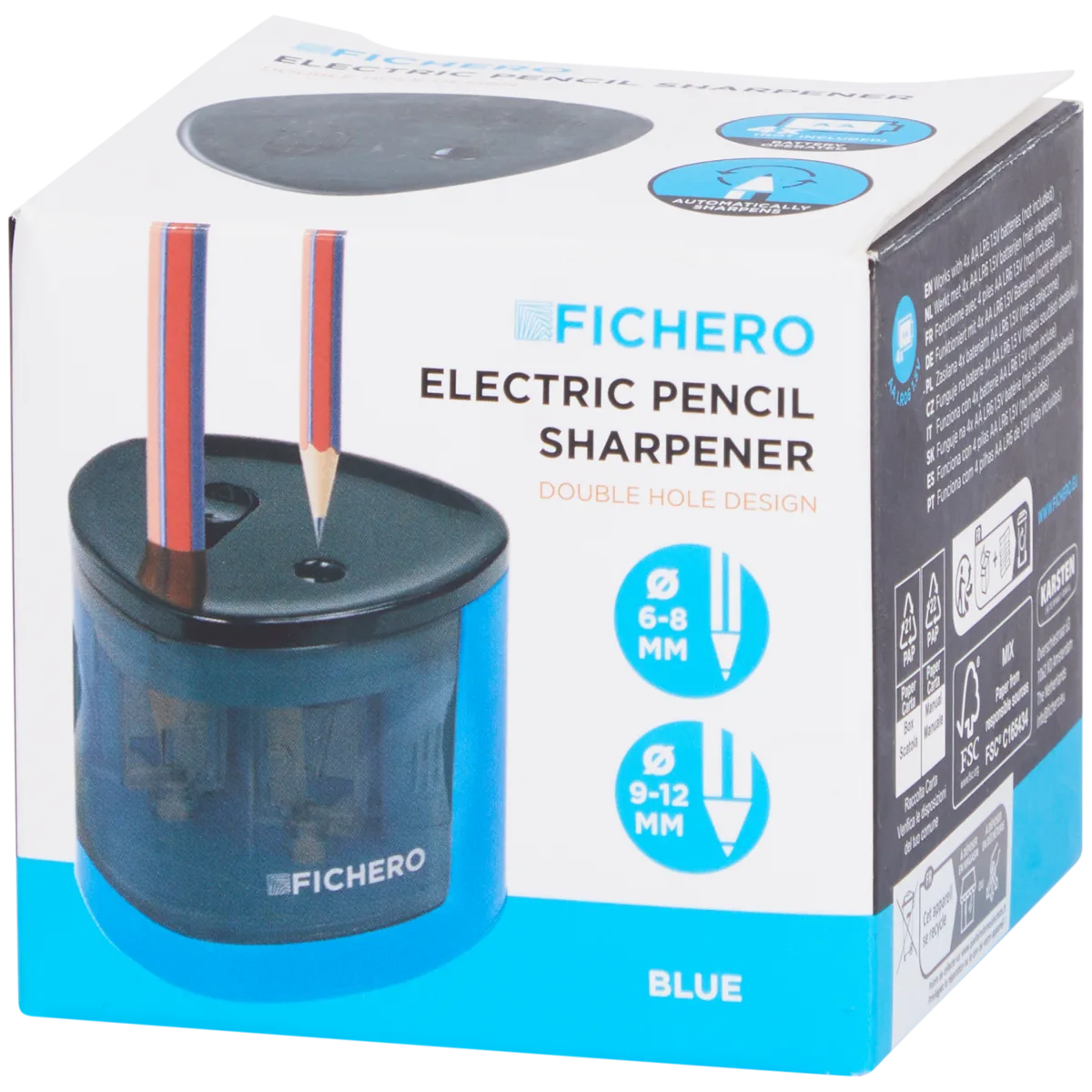 Bleu Electric Taille Crayon, Taille Crayon électrique Automatique