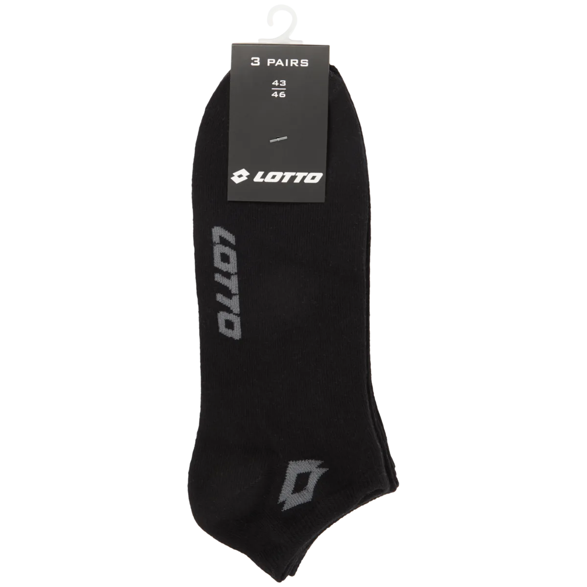 Lotto Calzini Da Sneaker, Confezione Da 3, Colore Nero - Foto 8