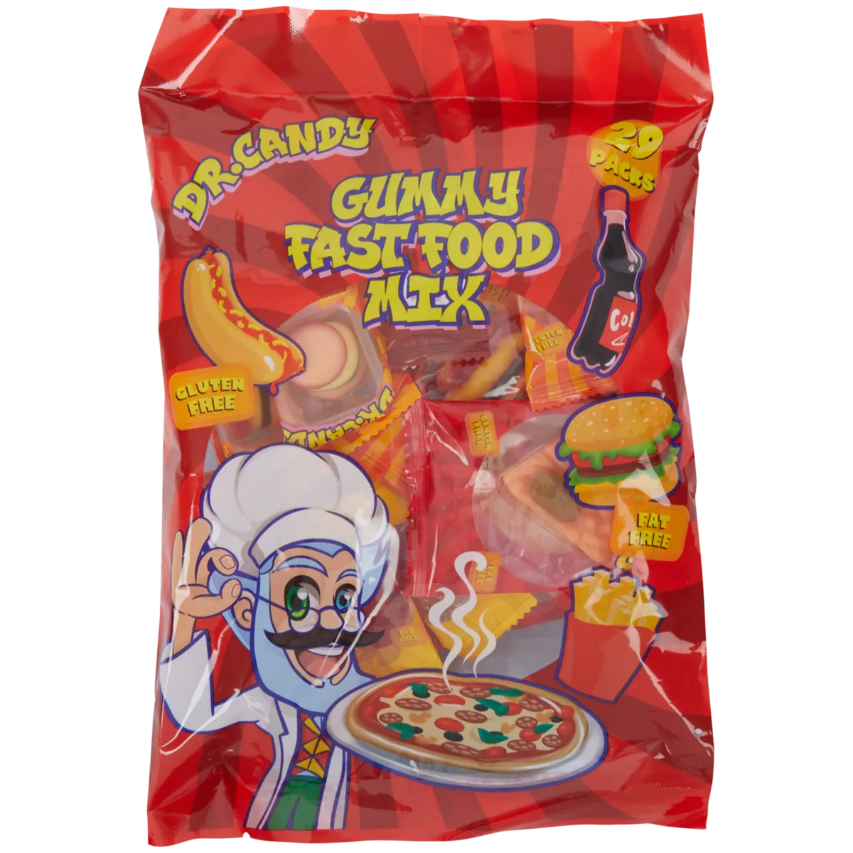 Dr. Candy Gummy Fast Food Mix