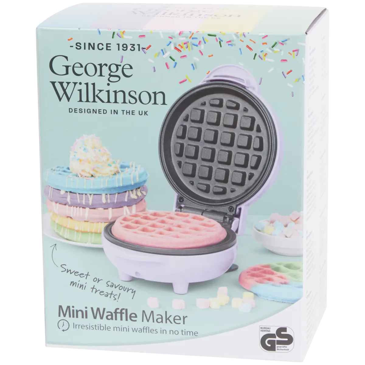 George Wilkinson mini-wafelmaker – 550W