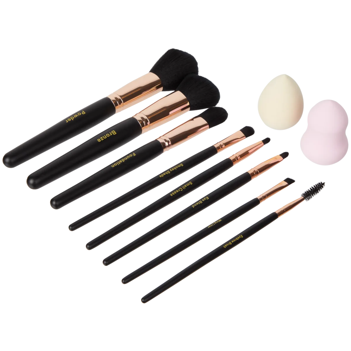 Juego de brochas maquillaje Action ES