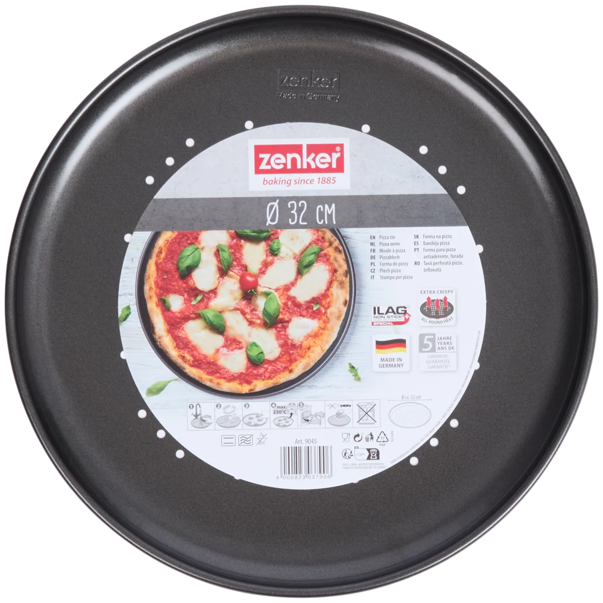 Tavă de pizza Zenker – Ø 32 cm | Action RO